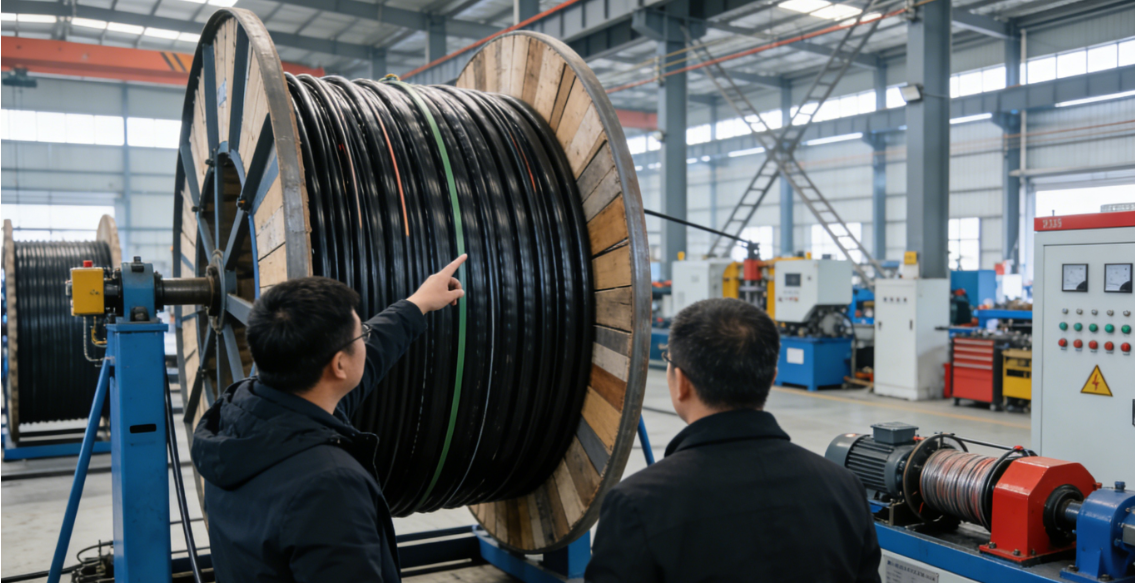 Japanese Customers Visit Qingdao Yilan Cable to Deepen International Cooperation on XLPE Insulated Cable