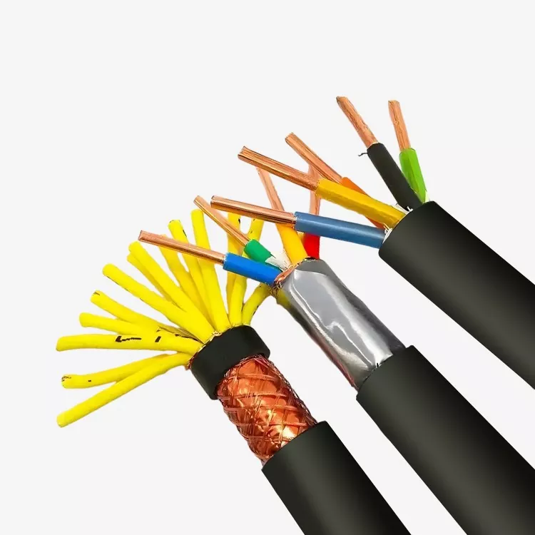 Sheathed Braided Shield PVC Insulated Control Cable Copper Core